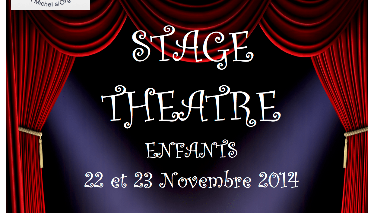 Stages théâtre SLC en novembre
